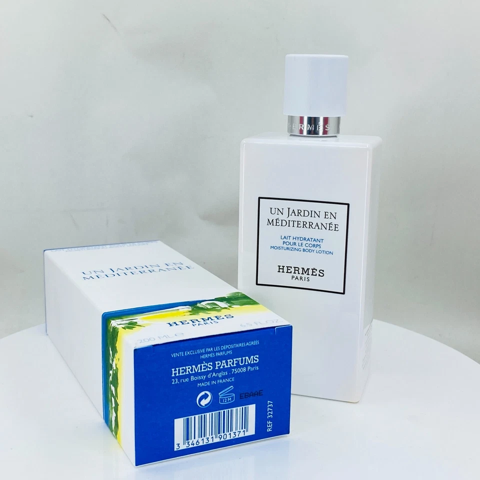 NUEVO Hermes UN JARDÍN EN MEDITERRANEE Loción Corporal Hidratante 6.5oz VENTA DE VACACIONES Foto 4 de 4