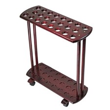 Wooden Stand Holder for Canes Walking Sticks and Umbrellas - Stylish and Unique