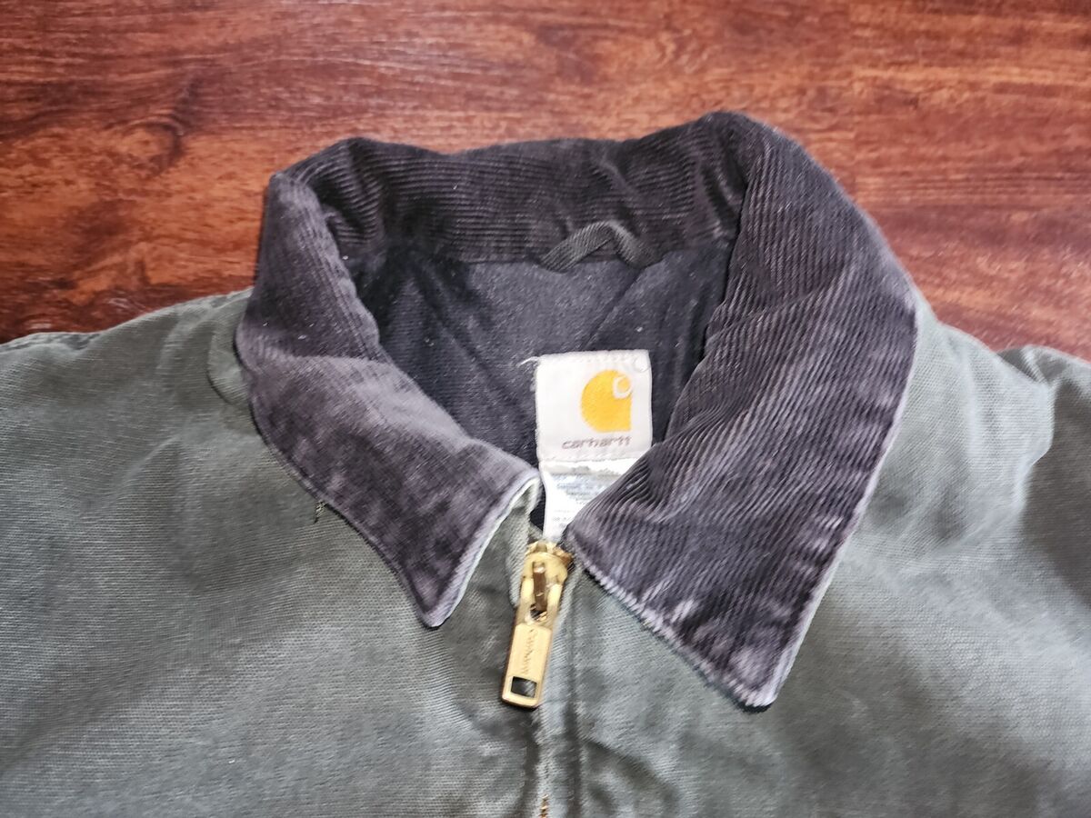 VTG CARHARTT J165 MOS QUILTED FLEECE LINED DUCK BOMBER VTG CARHARTT J165 MOS QUILTED FLEECE LINED DUCK BOMBER