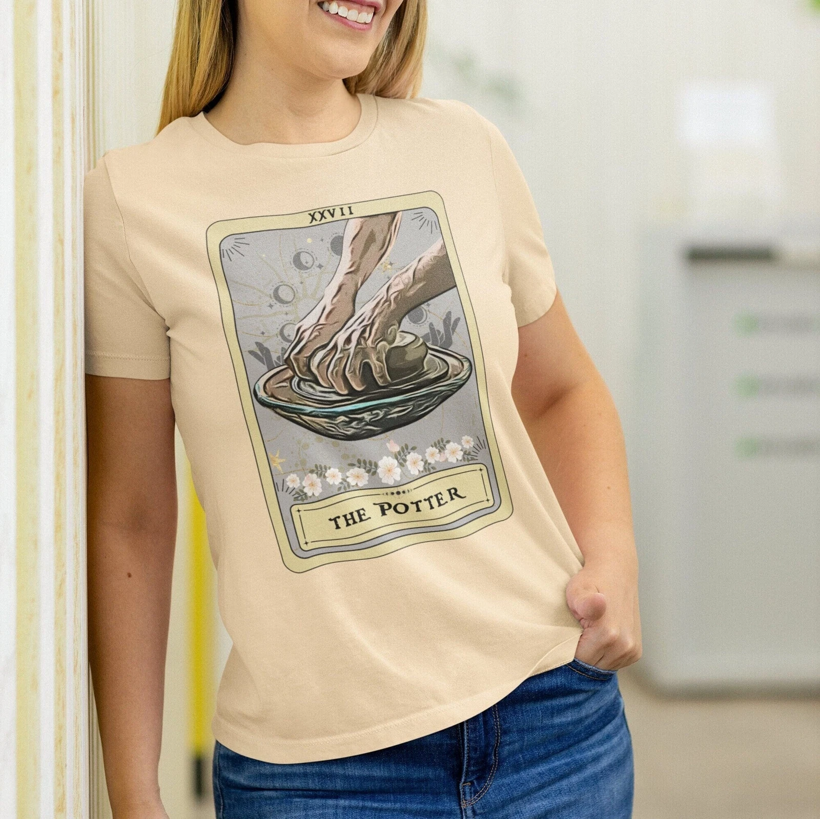 The Potter Tarot Card Shirt, Pottery Lover