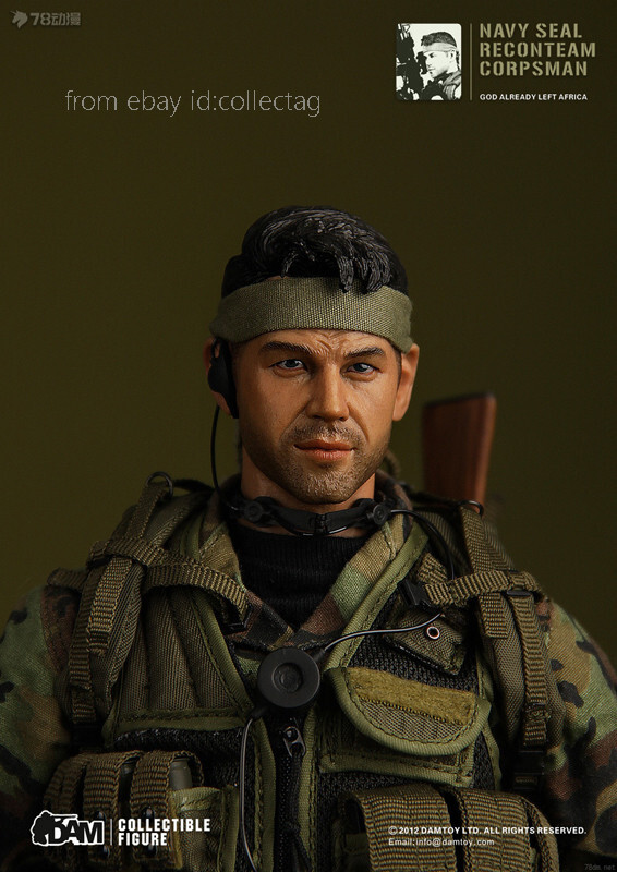 ミリタリー NAVY SEAL RECONTEAM CORPSMAN Damtoys 93008 1/6 Navy Seal Reconteam Corpsman Action Figure