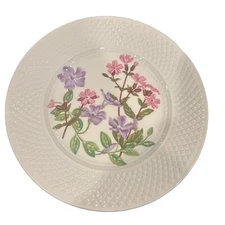 Spode England Luncheon Plate Wildflowers 9"