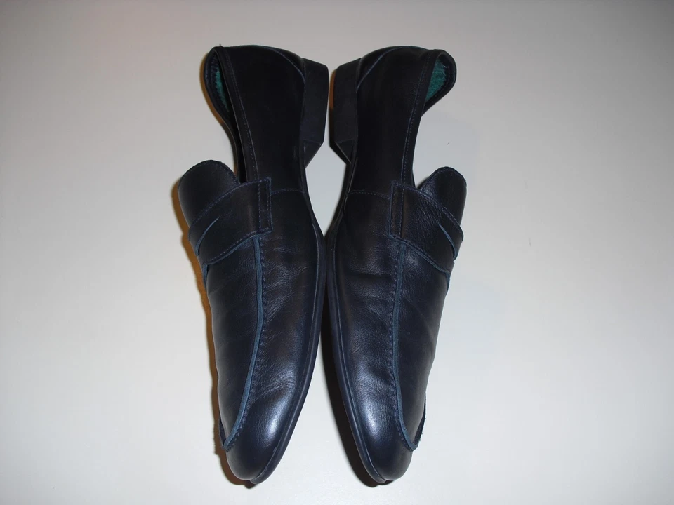 FRATELLI ROSSETTI YACHT DEERSKIN LOAFER BLACK 11 - Image 3 of 4