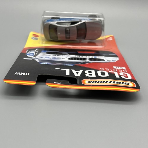 Matchbox Global Series 3/12 BMW M5 Police Silver Blue Polizei Free Shipping Read - Picture 8 of 8