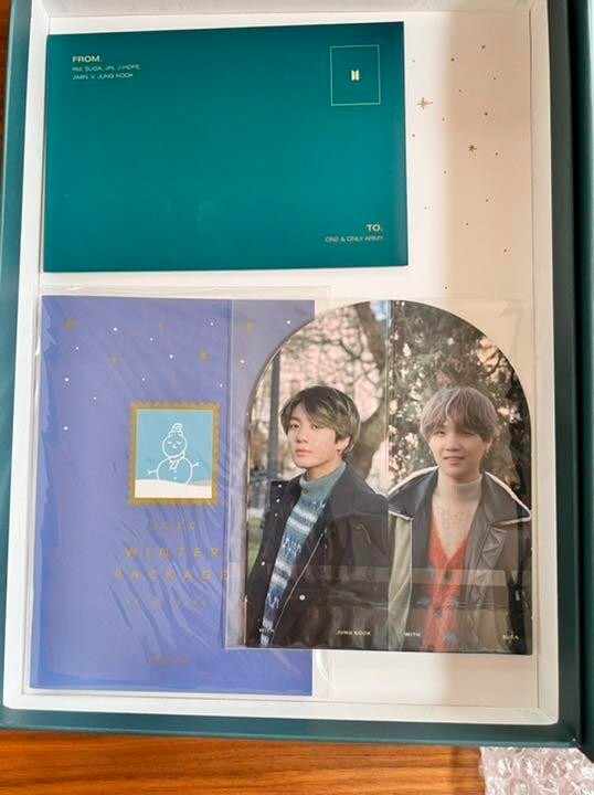 BTS Official 2020 Winter Package in Helsinki DVD+Book+Stand+