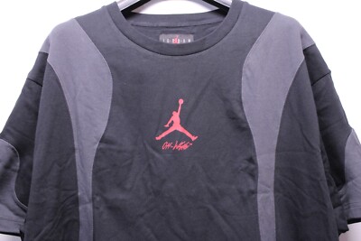 Air Jordan Retro V 5 x Off White ASG Black Grey Red T-Shirt