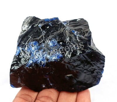 Royal Blue Tanzanite 1795.5 Ct Natural Transparent Certified Rough Gemstone 4DAM