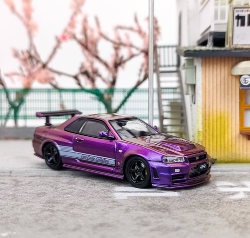 TG Inno 1:64 Skyline GTR R34 Z-tune Australia Sports Model Diecast Metal Car New - Picture 2 of 19