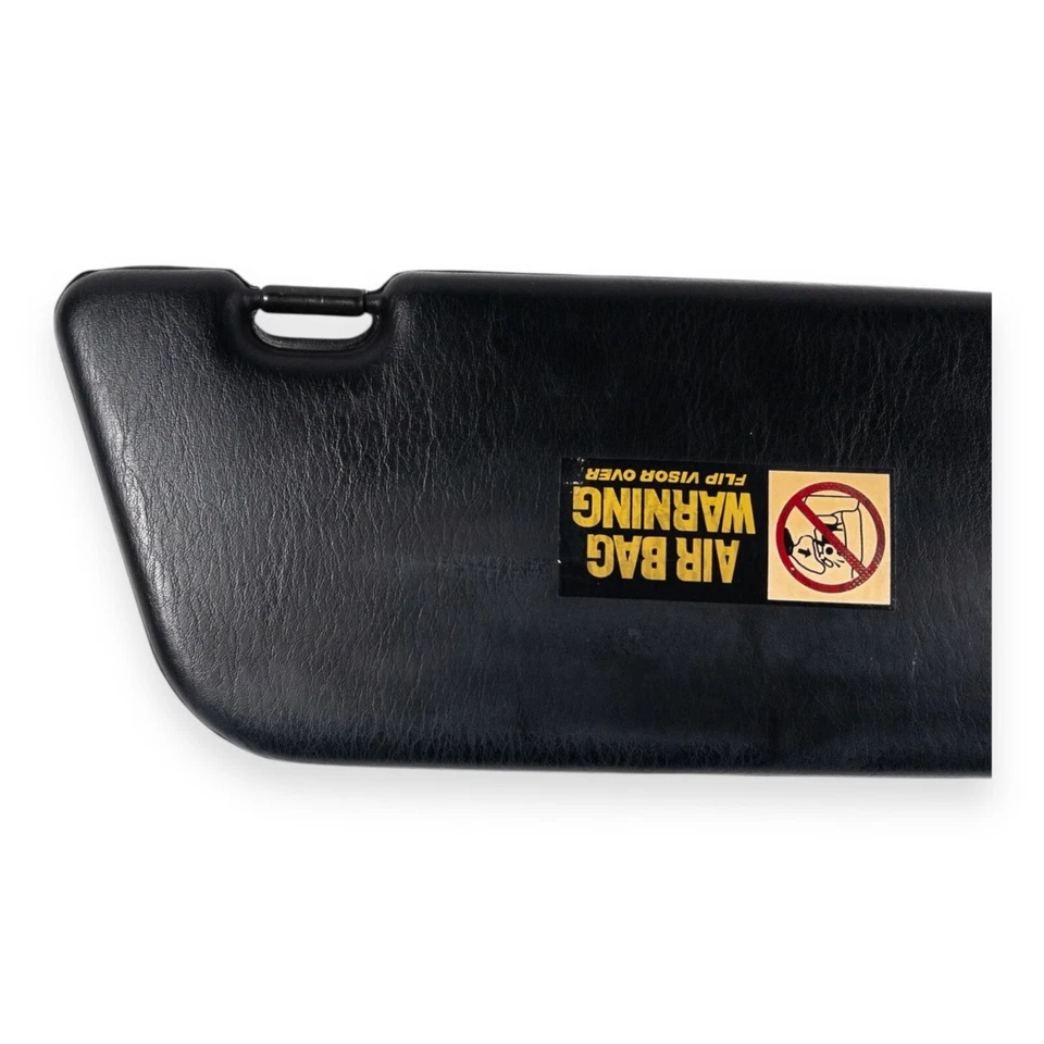 1997-2001 Hyundai Tiburon Driver Left Side Sun Visor Black - Image 4 of 4