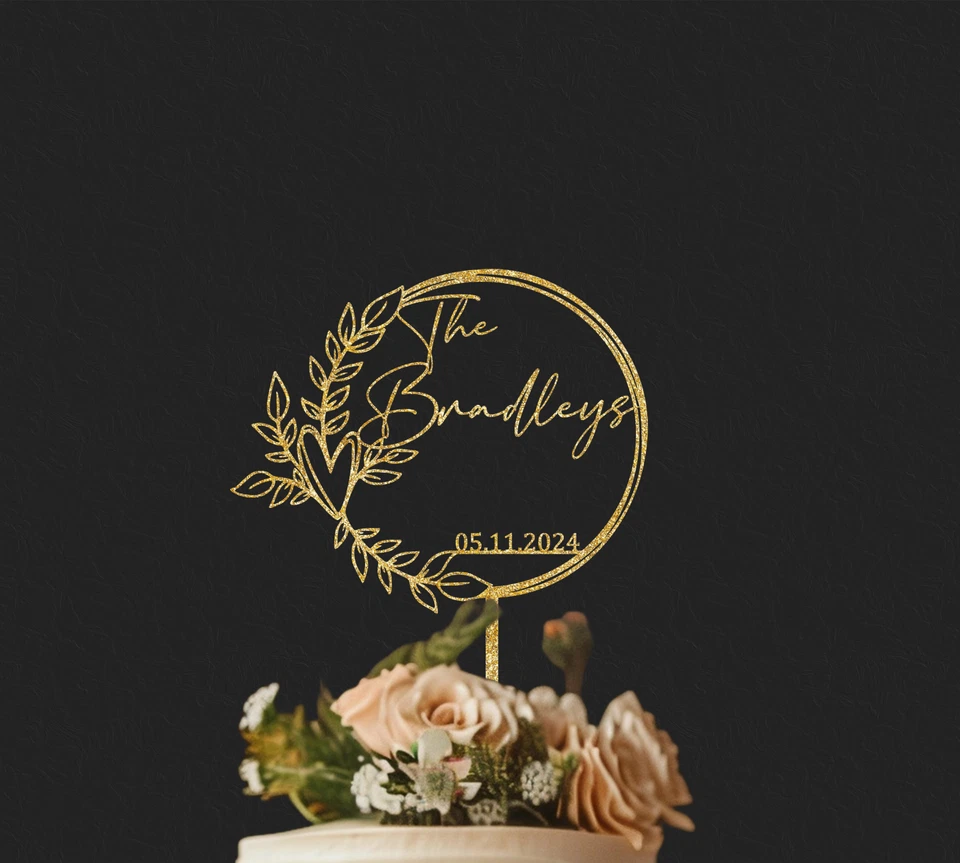 Guirnalda personalizada adorno para pasteles, adorno para pasteles de redacción personalizada, adorno para pasteles de bautizo Foto 2 de 4