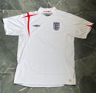 UMBRO サッカー イングランド代表2006 レプリカユニフォーム S England 2006 2007 Home Shirt World Cup Football Soccer