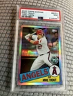 2020 Topps Chrome Mike Trout 35th Anniversary #85TC1  PSA 9 Angels