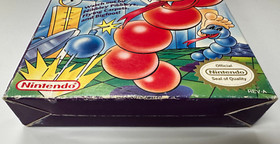 Snake Rattle N Roll (Nintendo, 1991, NES) Game, Box, Dust Cover- TESTED & WORKS