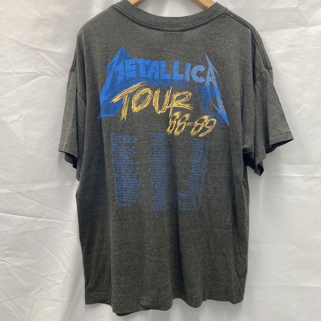 ヴィンテージMETALLICA Tシャツ©️88年 BROCKUM アメリカ製
