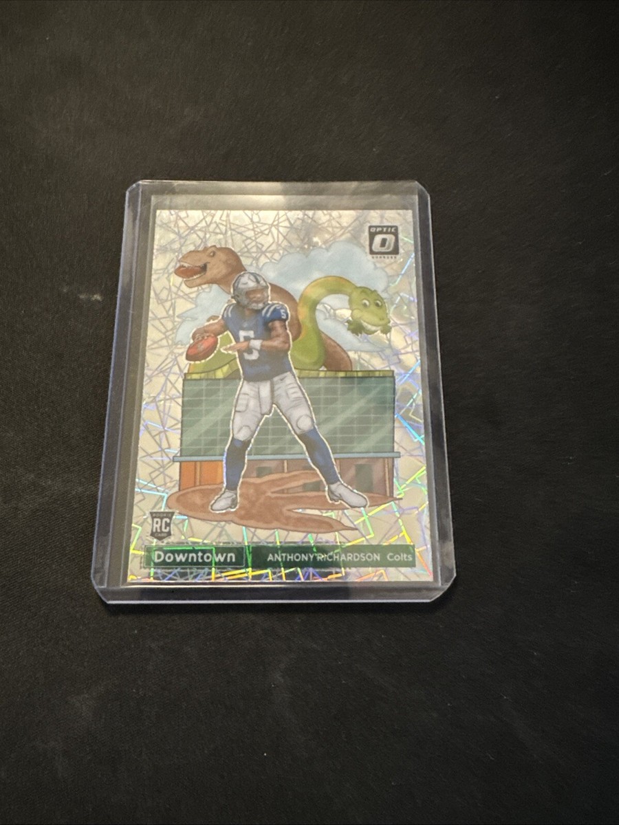 2023 Donruss Optic Anthony Richardson Downtown SSP Case Hit 2023 Donruss Optic Anthony Richardson Downtown SSP Case Hit