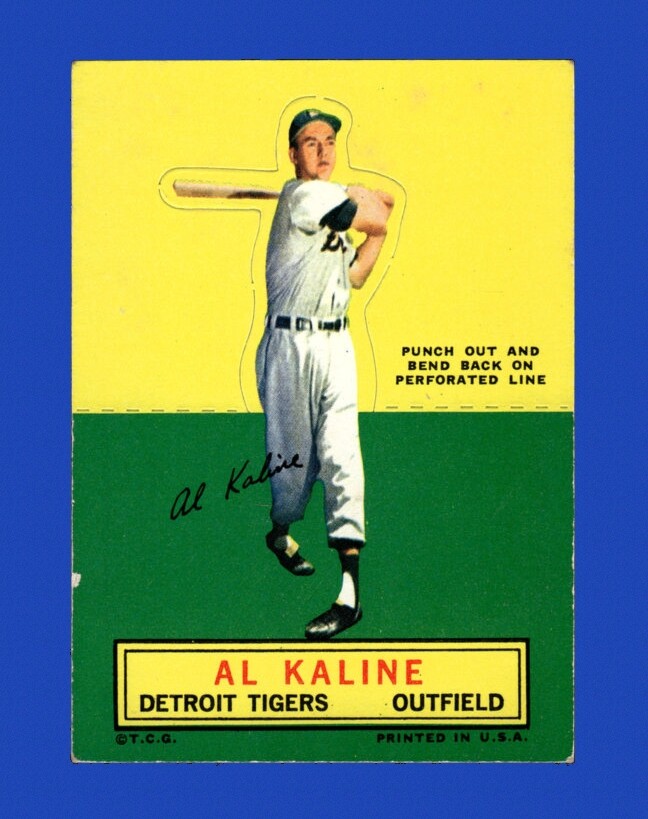 1964 Topps Stand Ups Set-Break # 38 Al Kaline VG-VGEX *GMCARDS*