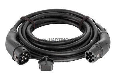 HARTING 08914090106A0 CHARGING Cable Electric Car Mode 3 Type 2, 20A 11kW 7.5m 