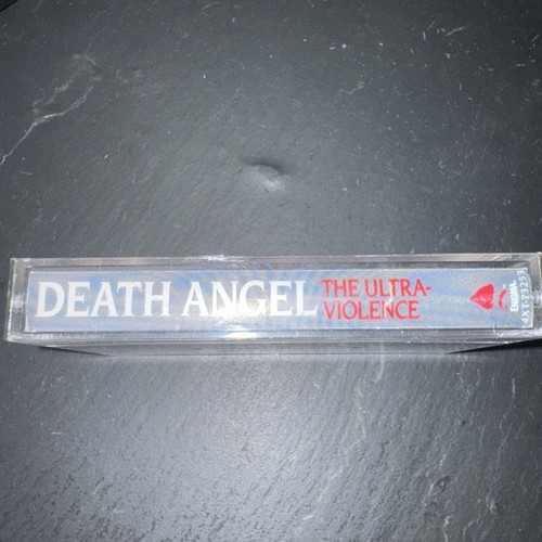 DEATH ANGEL - THE ULTRA-VIOLENCE' (1ST EDITION CASSETTE 1987) Out Of Print! - Picture 3 of 6