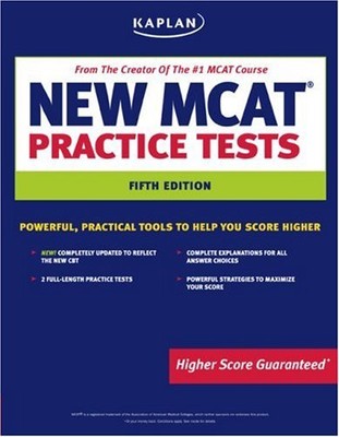 Kaplan New MCAT Practice Tests (Kaplan MCAT Practice Tests) - Paperback Kapl...