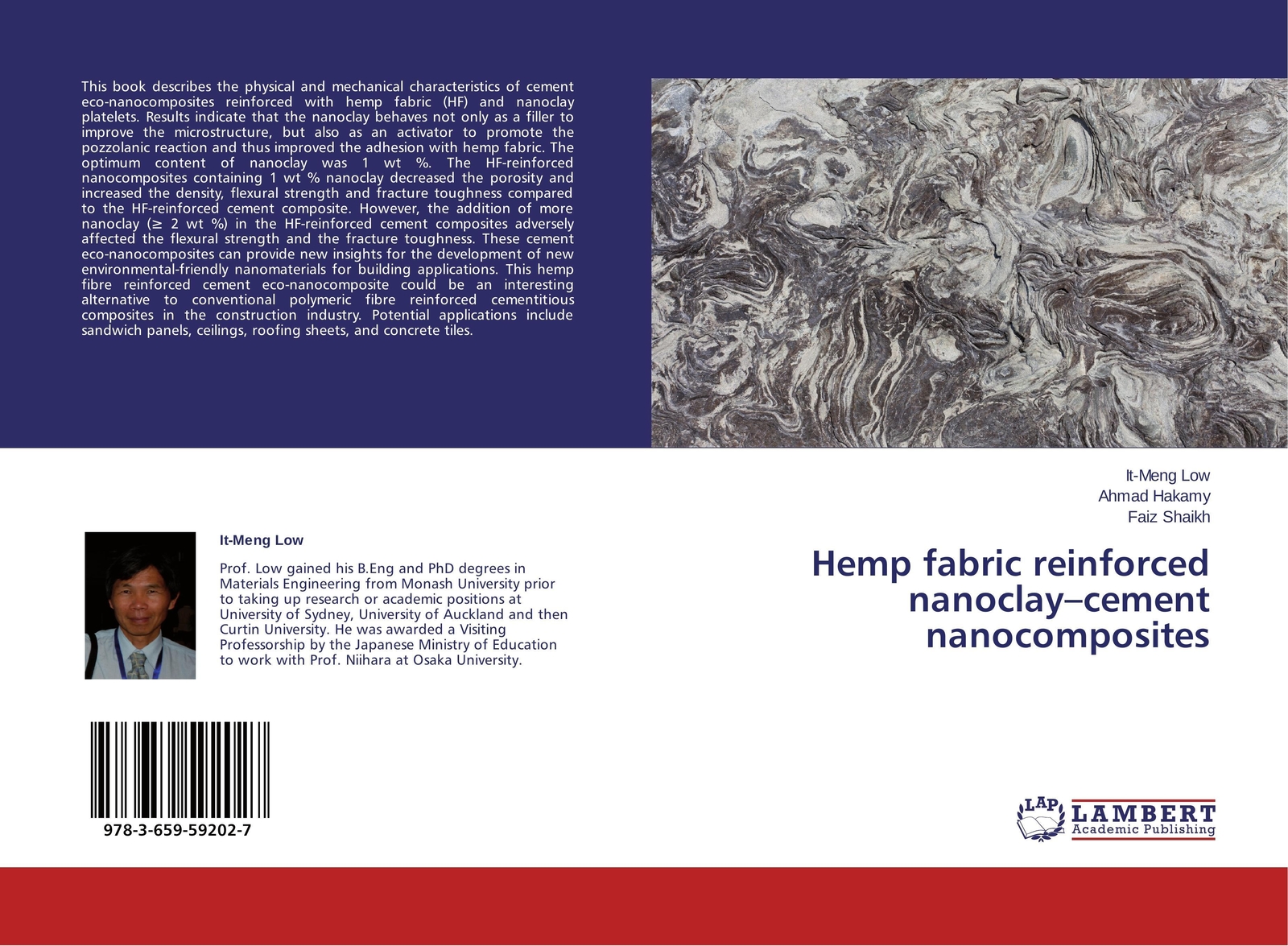Thumbnail - Hemp Fabric Reinforced Nanoclay¿cement Nanocomposites It-meng Low (u.
