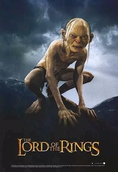 Amazon.com: BendyFigs Lord of The Rings Gollum : Toys & Games