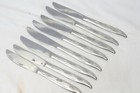 Castle Court Wheat Stainless Japan CCS7 Dinner Knives 8-1/4" Lot of 8