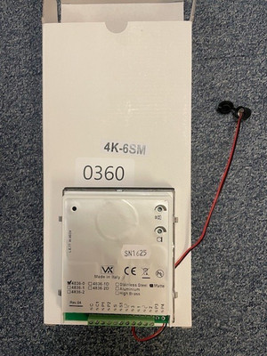 Videx 4000 Serie Lautsprechereinheit für Audio Door Entry Kits oder kleine Systeme