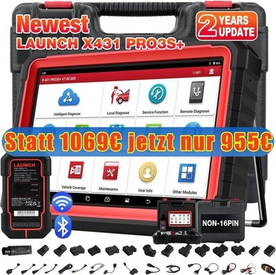 2026 LAUNCH X431 PRO3S+ V+ PRO 5 Profi OBD2 Diagnosegerät ALLE SYSTEM ECU-Coding