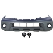 Front Bumper Cover Fascia Kit Primed Pp Plastic For 2009-21 Nissan Frontier Capa