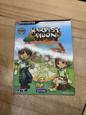 Harvest Moon: Tree of Tranquility Official Strategy Guide Brady Wii Natsume