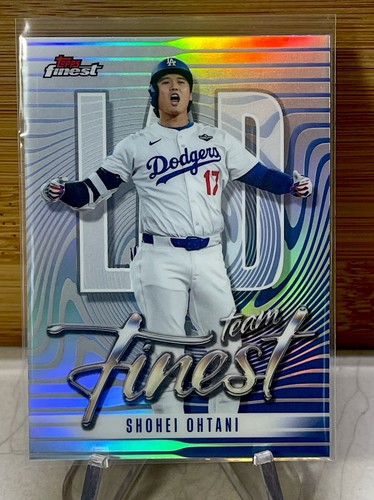 SHOHEI OHTANI 2026 Topps Finest Team Finest Refractor Los Angeles Dodgers #TF-15