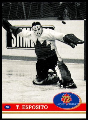 1991-92 Future Trends Canada  72 Tony Esposito Canada #96