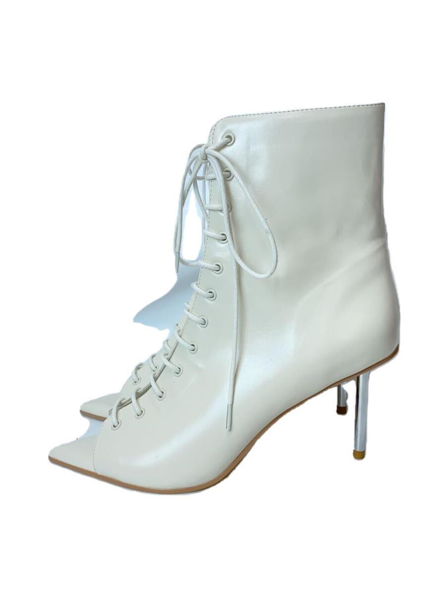 Rienda Open Toe Lace-Up Boots/L/Wht/110Hs755-2301 535