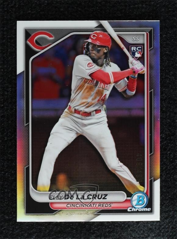 2024 Bowman Chrome Refractor 409/499 Elly De La Cruz #42 0ob4