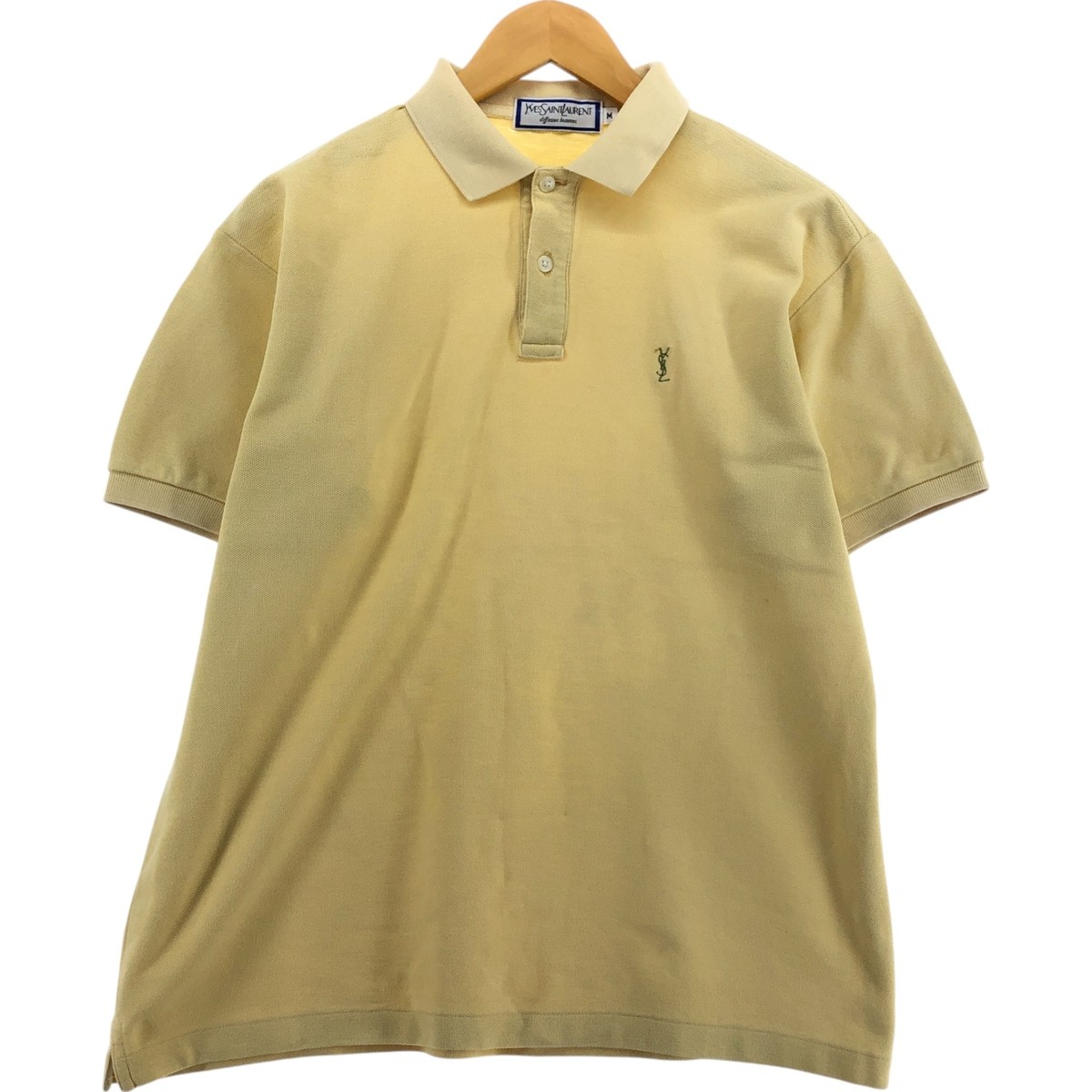 Polo uomo manica corta vintage Yves Saint Laurent Diffusion taglia M
