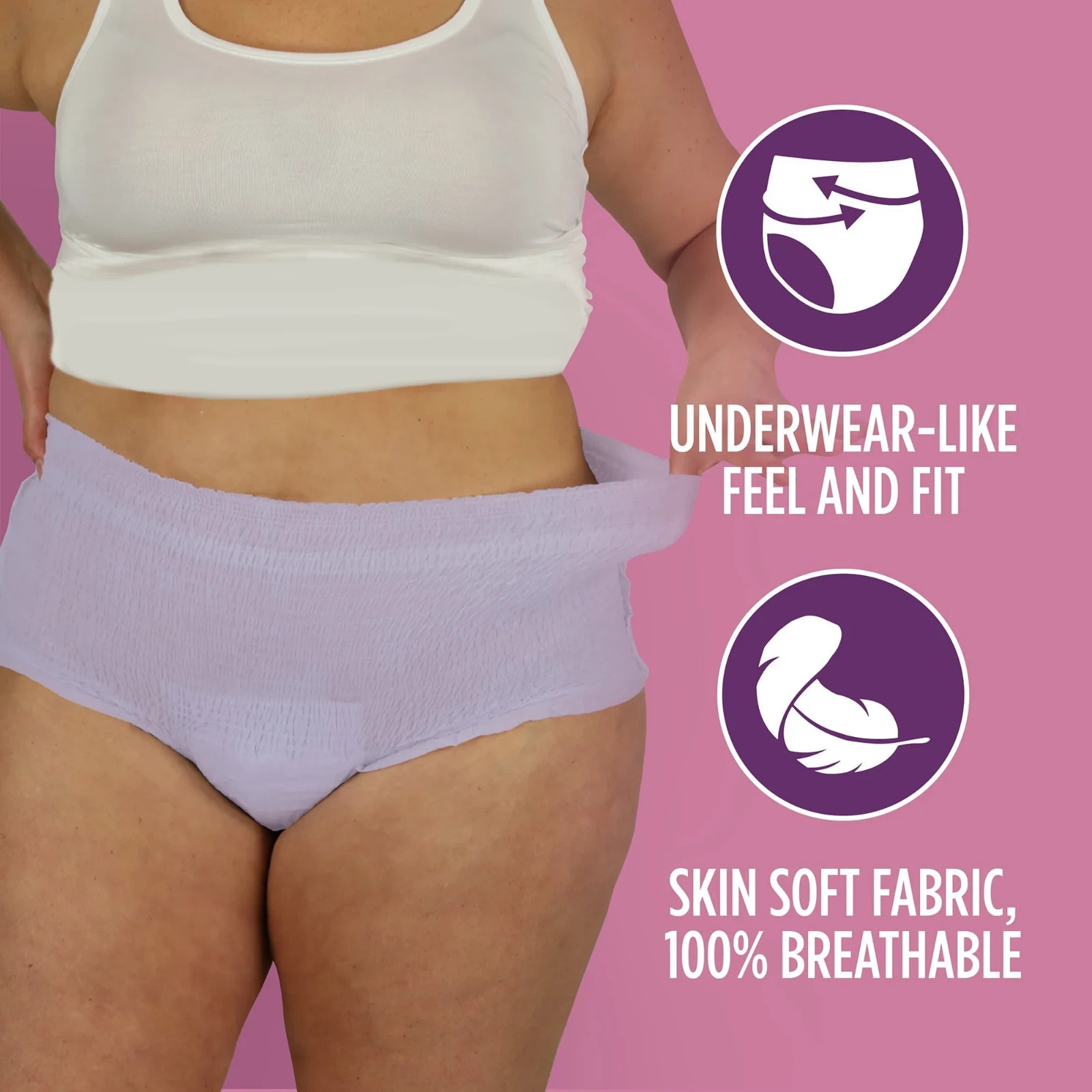 54 Assurance Incontinence Postpartum Underwear Women Maximum Absorbency 2XL