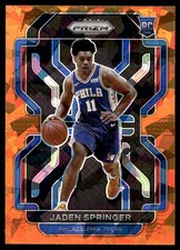 Jaden Springer 2021-22 Panini Prizm #317 76ers Insert ? SEE SCAN! FREE SHIP