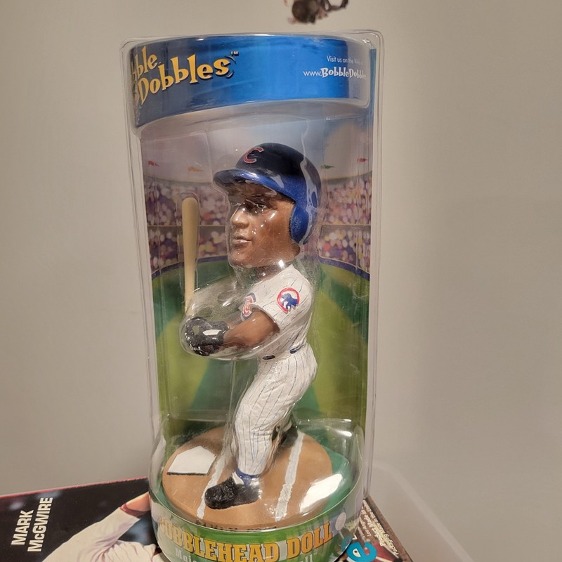 2003 BOBBLE DOBBLES SAMMY SOSA BOBBLEHEAD SEALED Chicago Cubs
