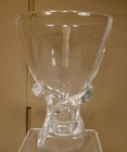 Steuben SPIRAL #8058 Glass 6 1/2" Glass Vase By Donald Pollard c. 1955  GREAT!