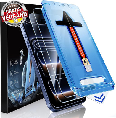 2 Stück Für Iphone 17 Pro Schutzglas(6,3 Zoll), Auto-Dust-Eliminierung      