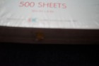 Vintagepack of filler paper from Kmart 5 hole wide ruled with margin 500 sheets — photo 9