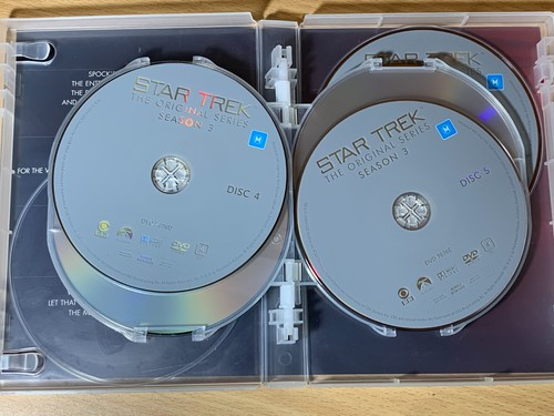 Star Trek Original Series Season 3 Third Three William Shatner (DVD 7-Disc 1968) - Picture 6 of 8