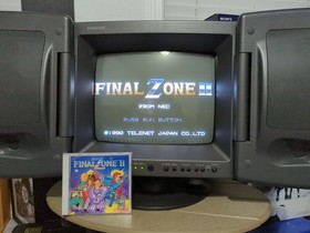 * Final Zone II (TurboGrafx-16 CD TG16, 1990) Complete In Case CIC