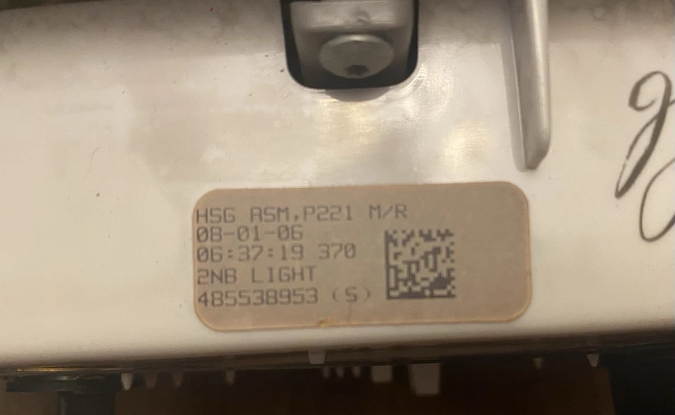 04-08 Ford F150 Domo Superior Mapa Luz Techo Corredizo Vidrio Interruptor Techo OEM Gris Foto 3 de 3