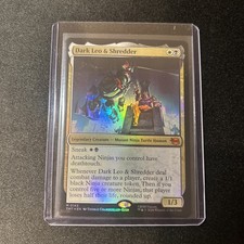 Dark Leo & Shredder [Showcase Foil] #299 Prices | Magic Teenage