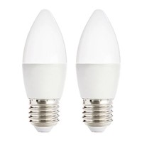 Kobi E27 Led-Lampe B35 6W 470Lm 6000K Tageslichtweiß 2 StüCk