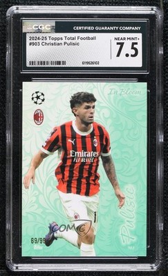 2024-25 Topps Total Football In Bloom 69/99 Christian Pulisic #903 1l6l
