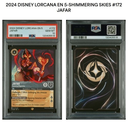 Jafar - Tyrannical Hypnotist graded PSA 10 for sale on eBay