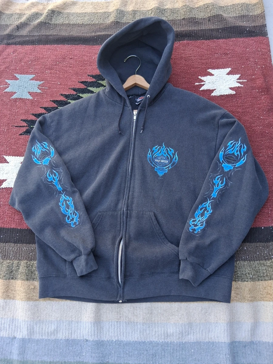 Harley-Davidson Blue Hoodies for Men for Sale | Shop Men's