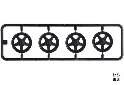 1/24 Plastic Model OZ Racing Futura 18 Inch Wheel Detail Up Parts
